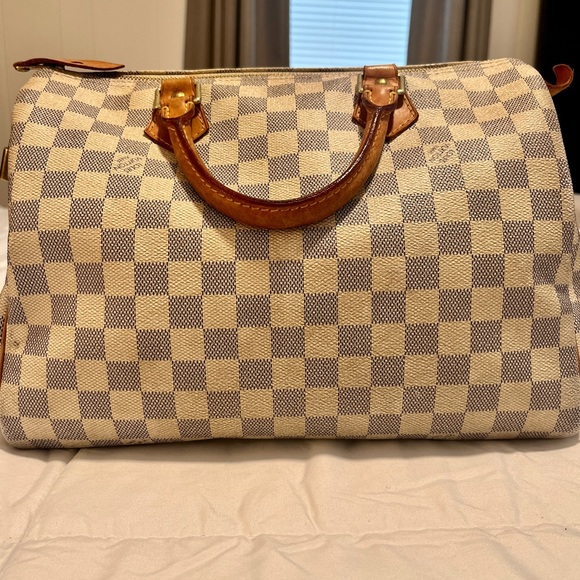 Louis Vuitton Damier Azur Canvas Speedy 30 - Picture 3 of 11